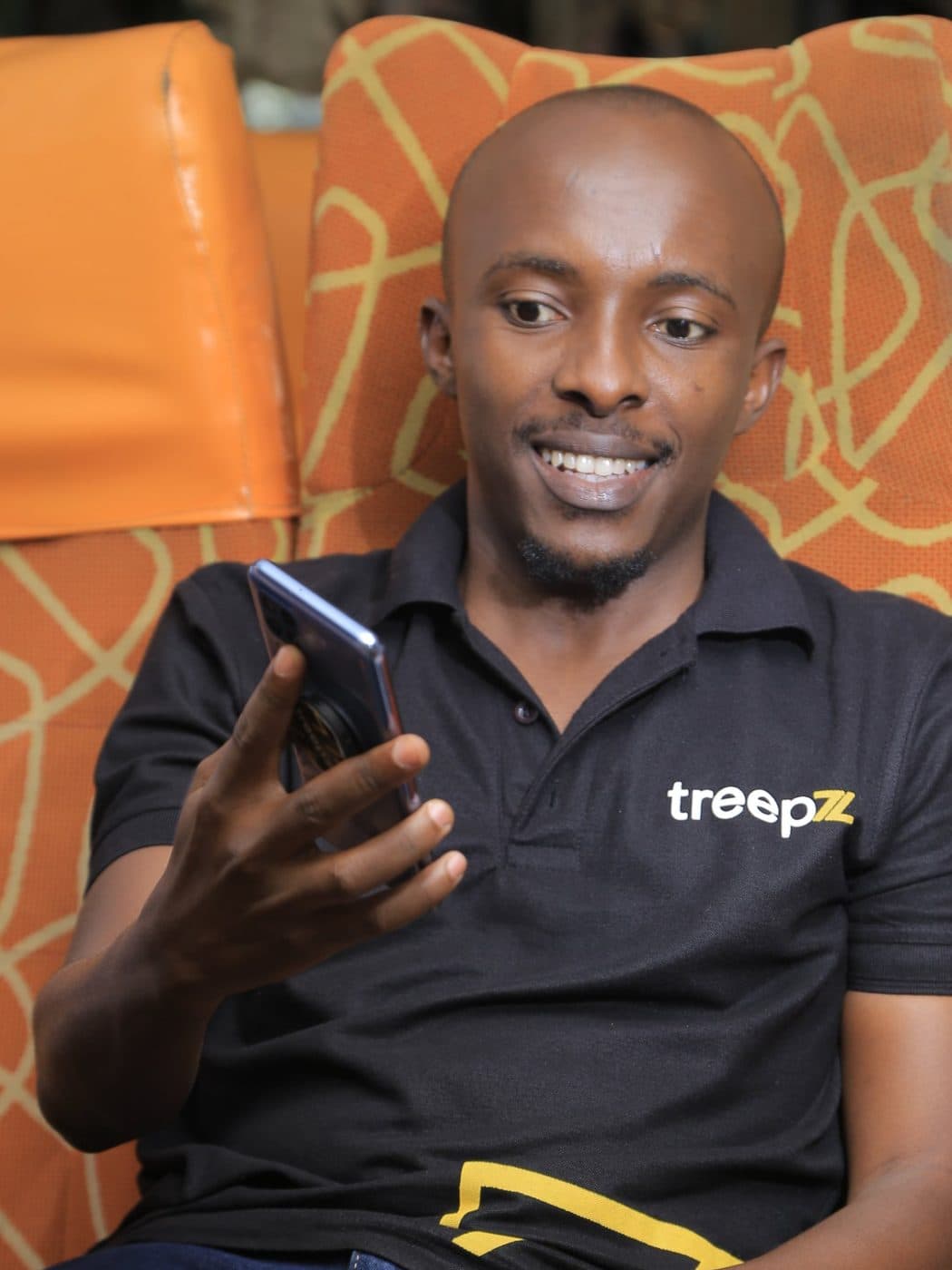 Hakiza Ronald. Treepz Uganda, on the road.